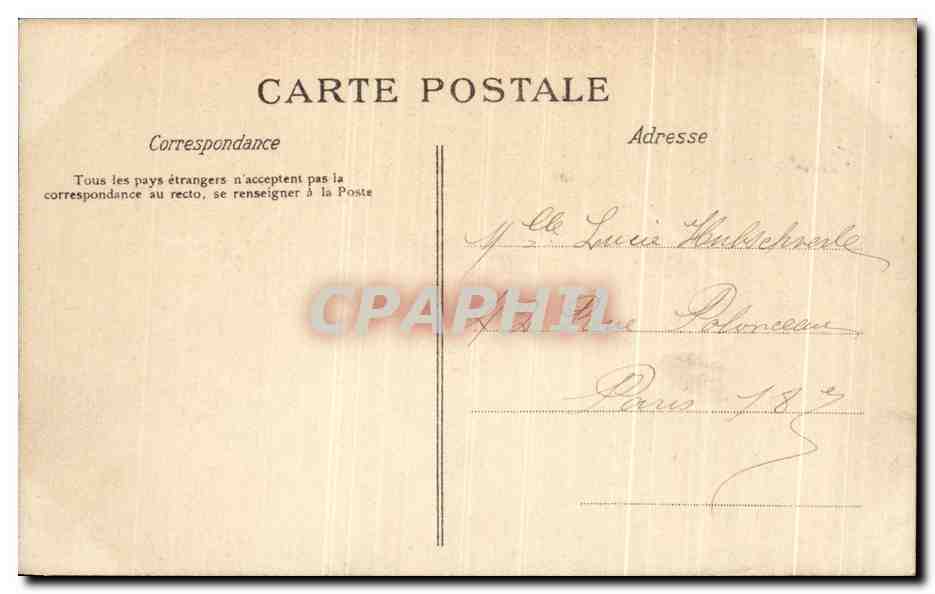 CPA Chennevieres Ile de Chennevieres et Berges de la Marne — Rückseite