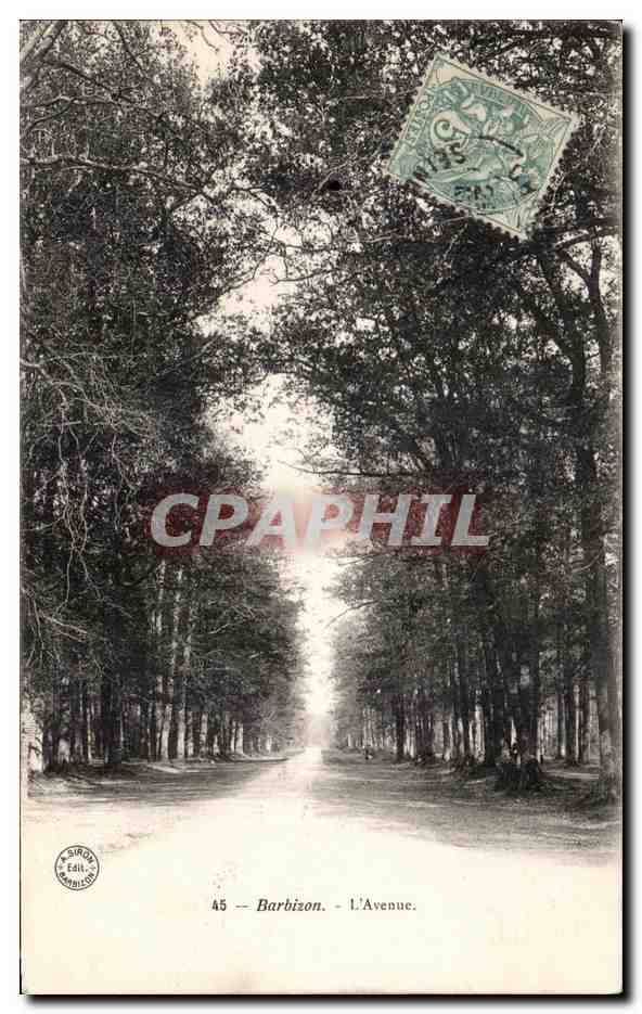 Barbizon — L'Avenue — Sirdos Edit. n°45