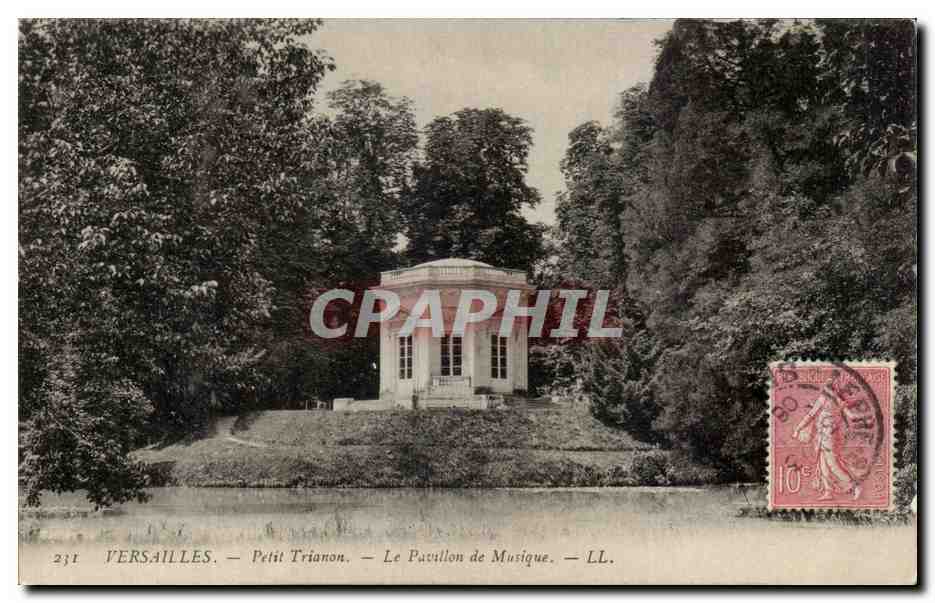 CPA Versailles Petit Trianon Le Pavillon de Musique