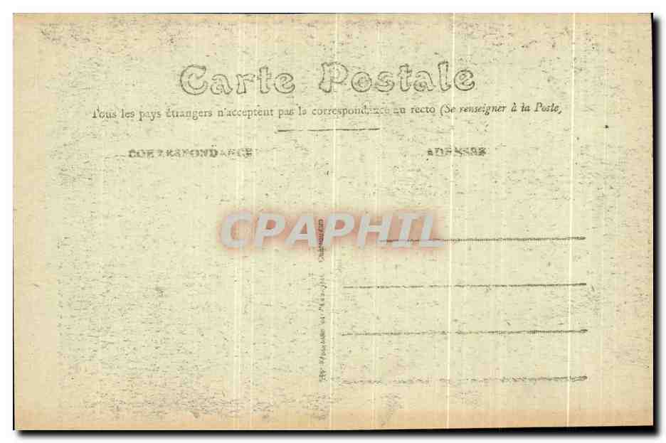CPA Bellerive Vichy Source Interittente et Jaillisante Phenomene Volcanique — Verso