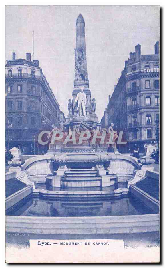 Lyon — Monument de Carnot — TATRIER-AMIN