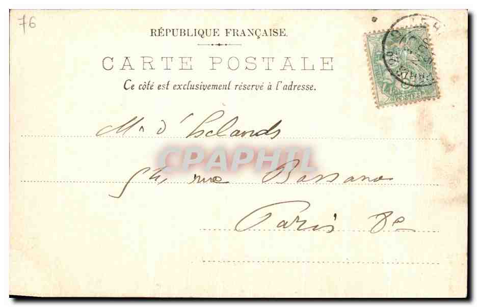 CPA Le Havre Les Brise Lames et L Avant Port Bateaux — Rückseite