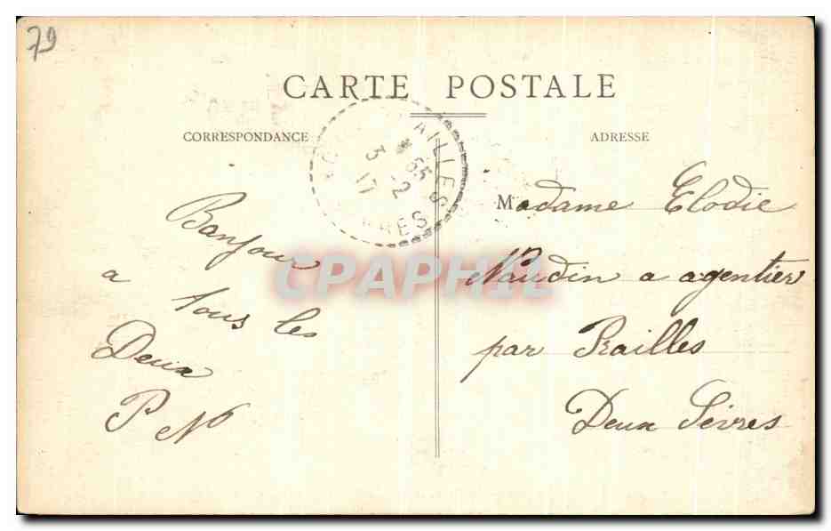 Niort et ses Environs — La Sèvre et l'Église St-André à Niort — Collection Max Néniard — Reverso