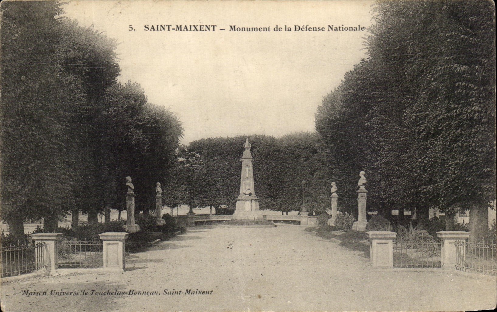 Saint-Maixent — Monument de la Défense Nationale — Marsen Universelle Touchelay-Bonheau