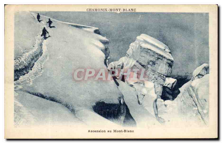 CPA Chamonix Mont Blanc Alpinisme