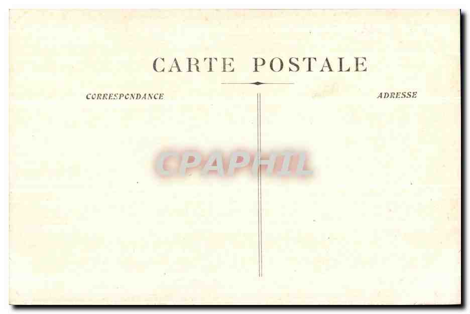 CPA Marseille Cathedrale et Fort Saint Jean Bateau  — Verso