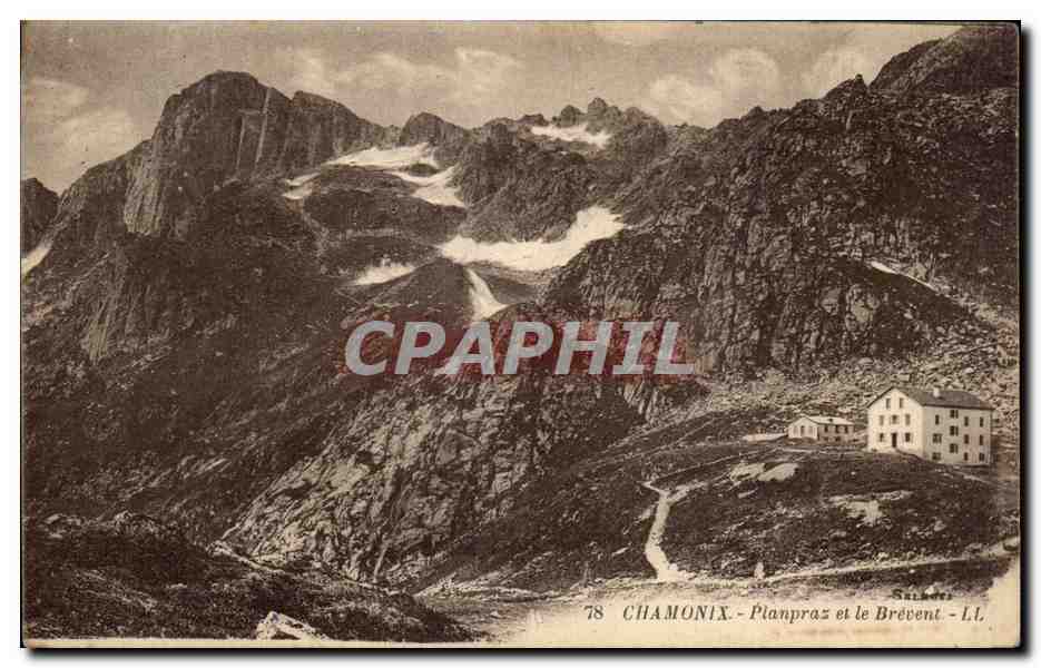 CPA Chamonix Planpraz et Le Brevent 