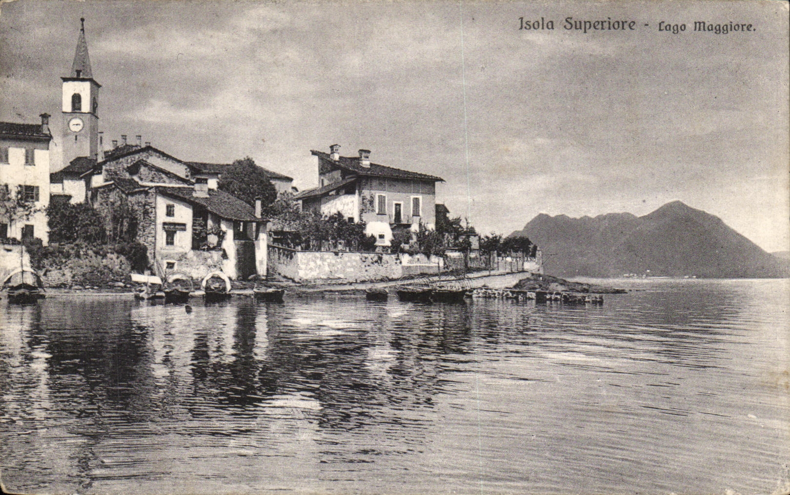 CPA Isola Superiore Lago Maggiore 