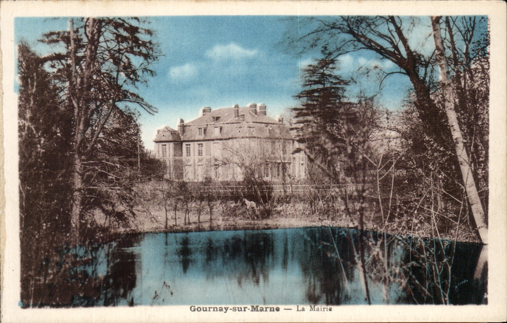 CPSM Gournay Sur Marne La Mairie