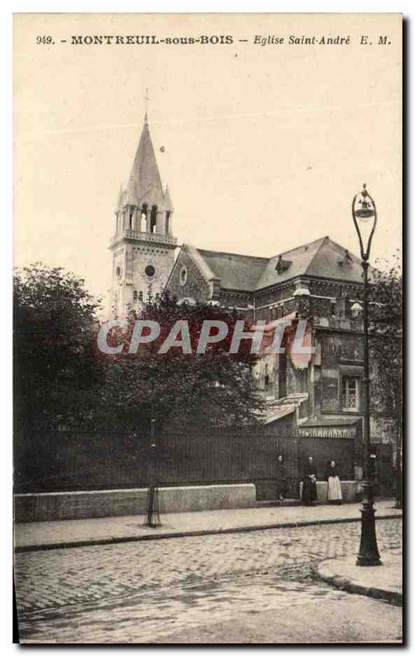 CPA Montreuil sous Bois Eglise Saint Andre