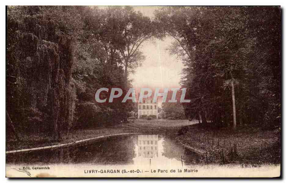 CPA Livry Gargan Le Parc de La Mairle