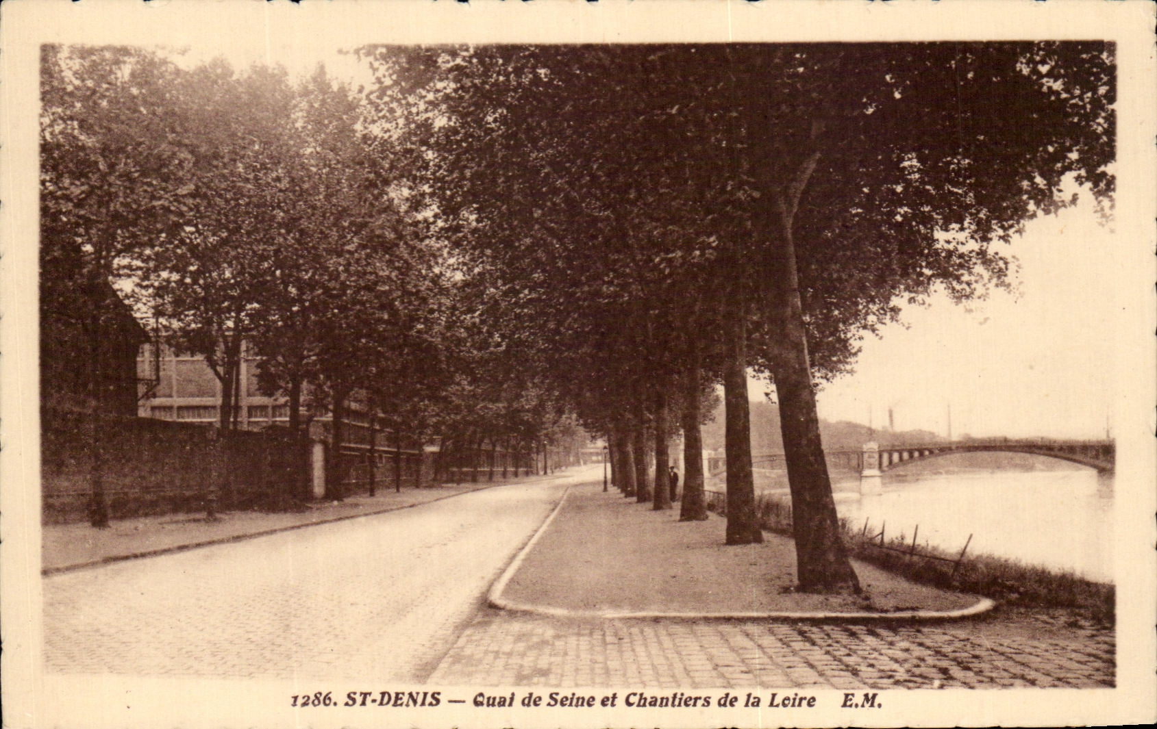ST-DENIS — Quai de Seine und Loire-Werft — E.M. n°1286