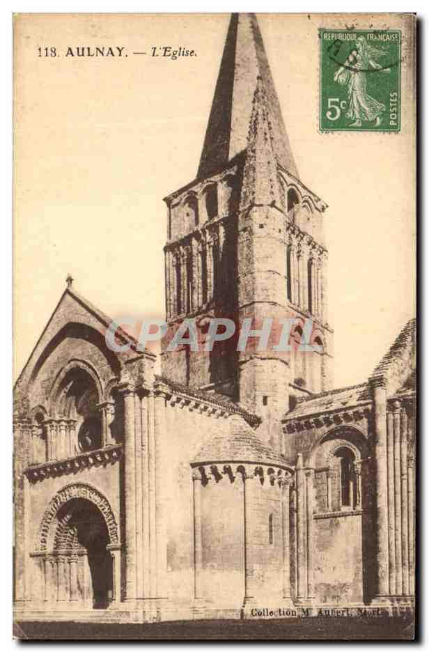 CPA Aulnay L Eglise