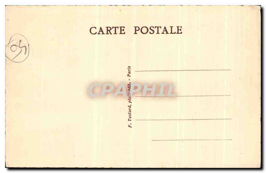 CPA St Denis Quai de Seine et Chatiers de la Loire — Rückseite