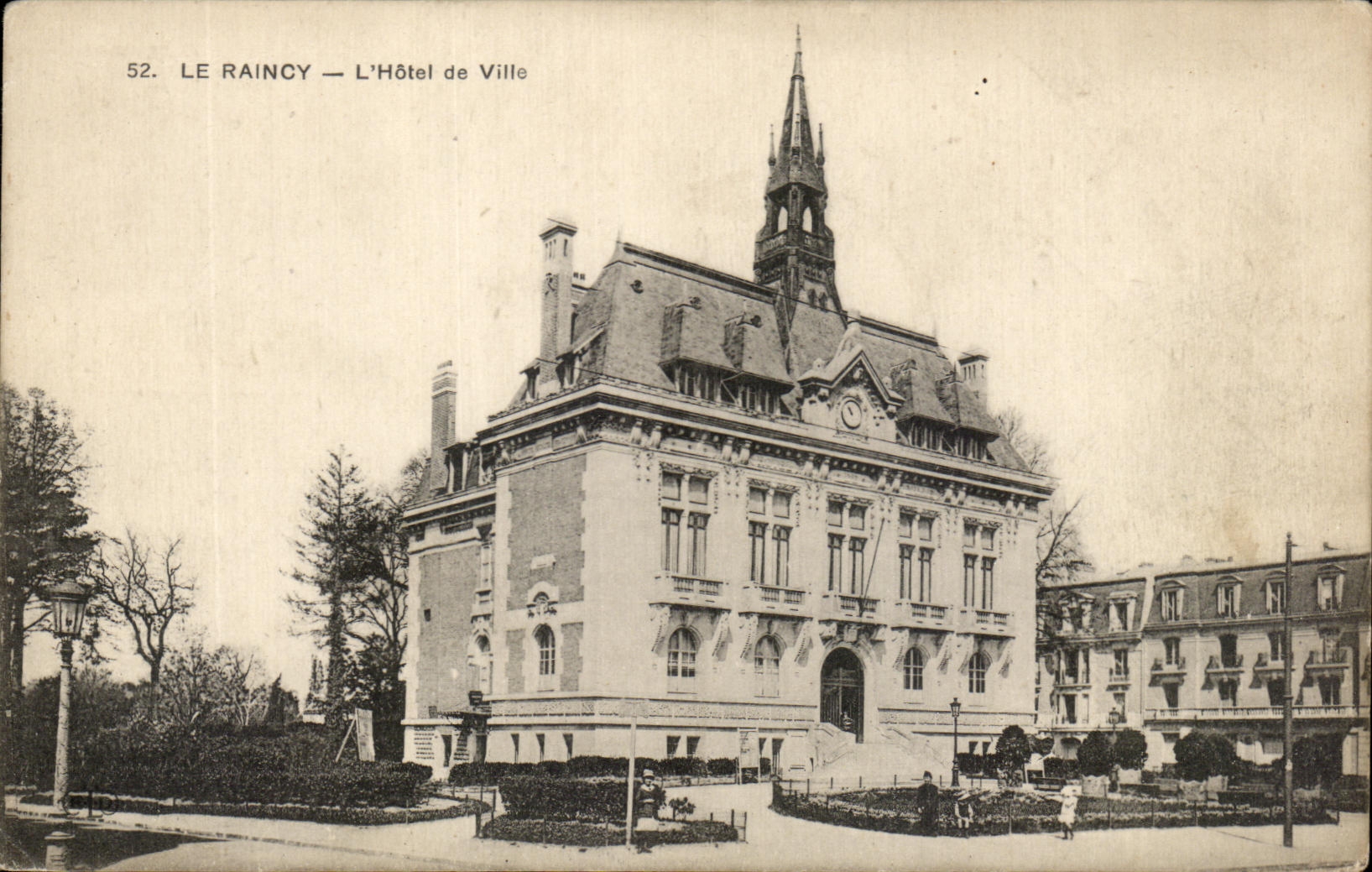CPA Le Raincy L hotel de Ville