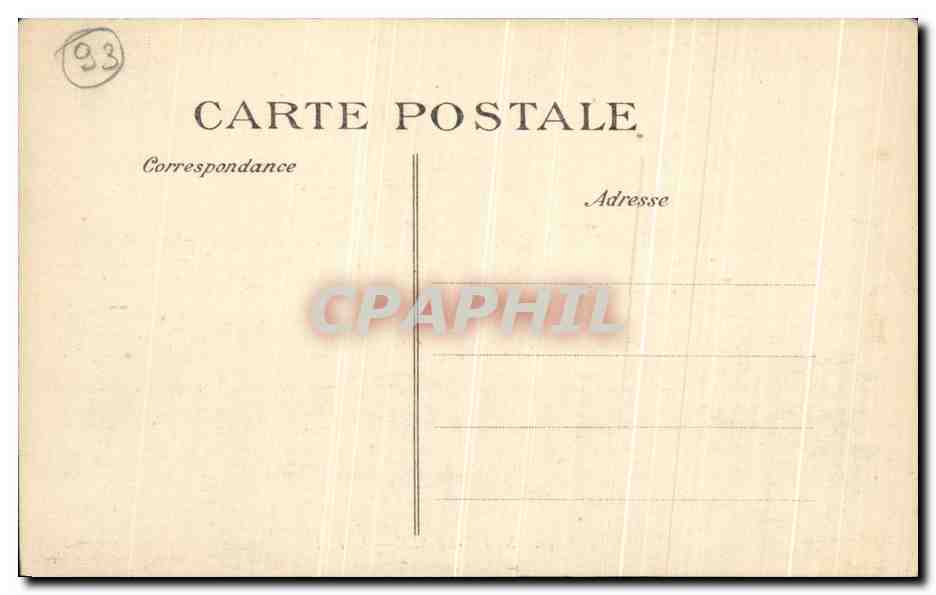 CPA Noisy Le Sec Le Fort Militaria — Rückseite