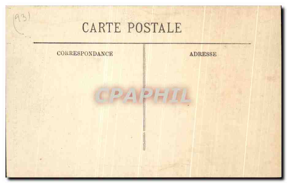 CPA L Abbaye De Saint Denis Les Stalles — Back