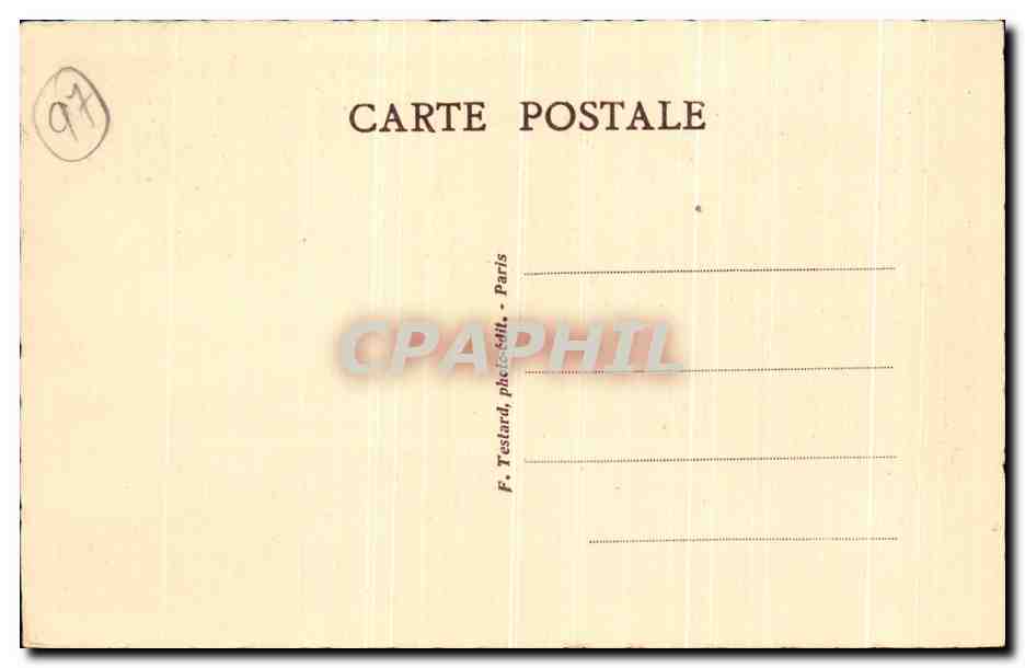 CPA St Denis Quai de Seine et Chantiers de la Loire — Rückseite