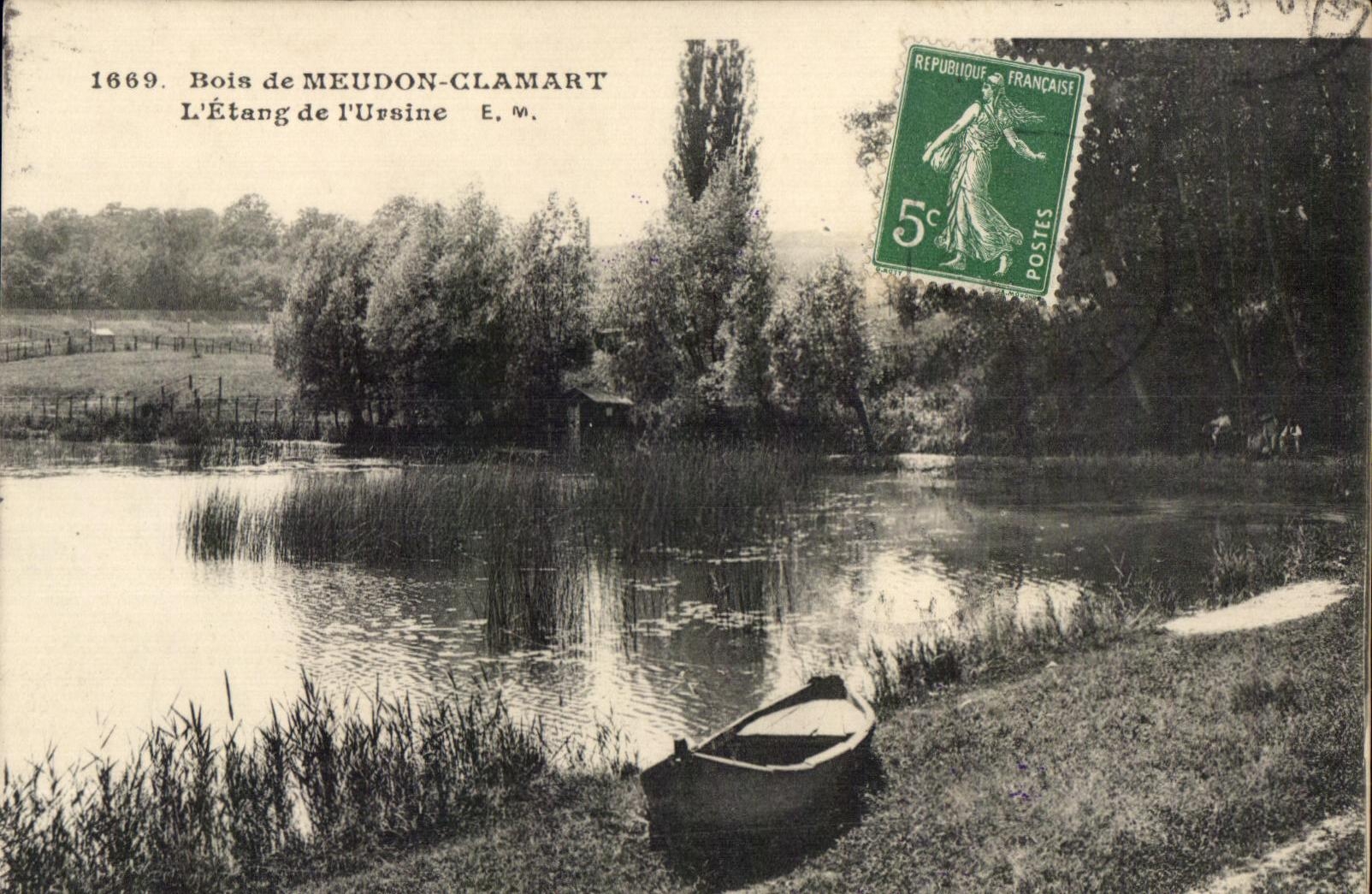 CPA Meudon Bois de Clamart L Etang de L Ursine