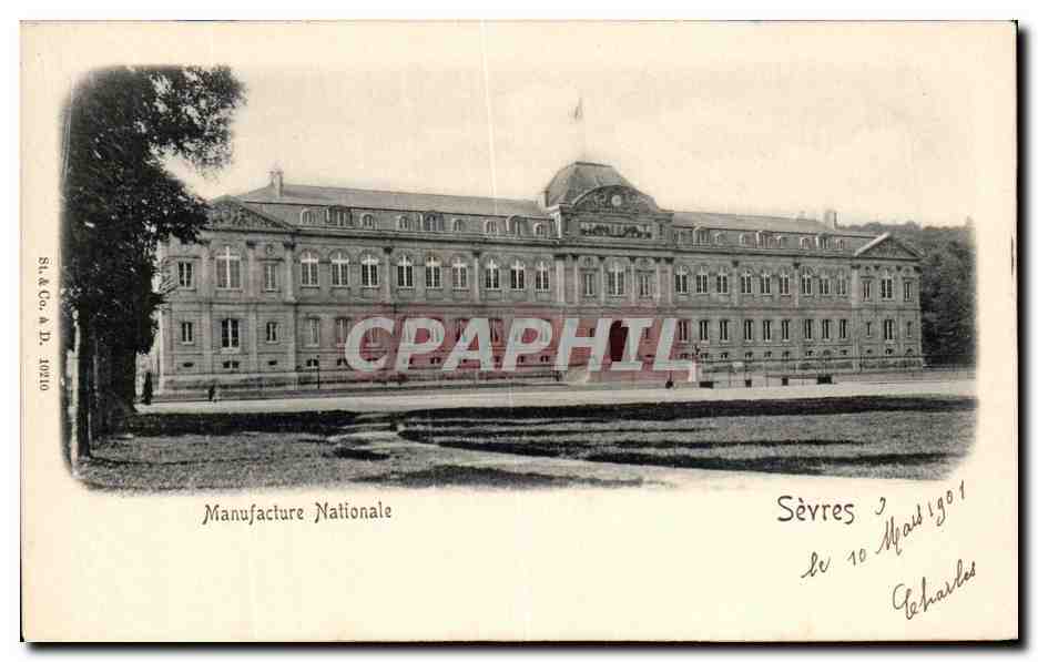 CPA Sevres Manufacture Nationale