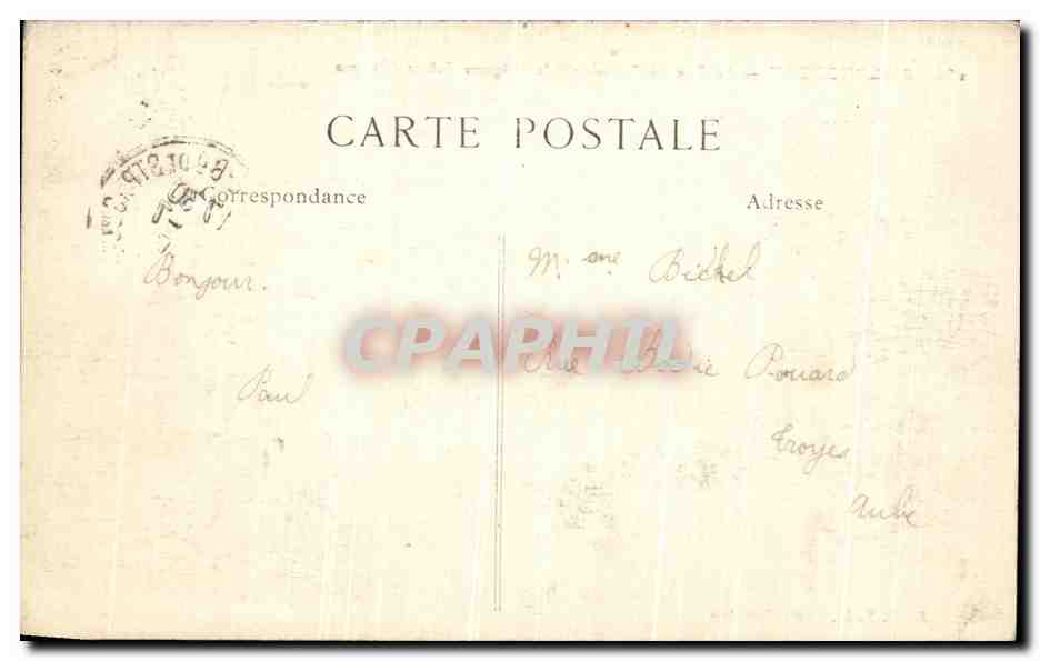 Billancourt — La Rue de Solférino et le Mignon-Palace (Cinéma) — M. C. F. L., Paris-Meudon — Rückseite