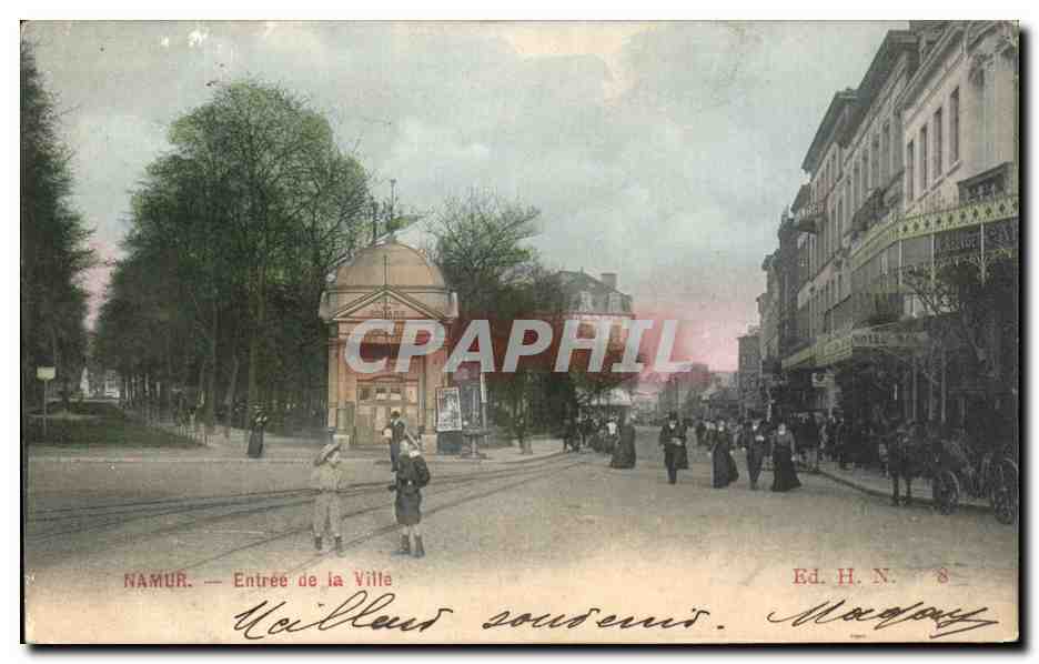 CPA Namur Entree de La Ville