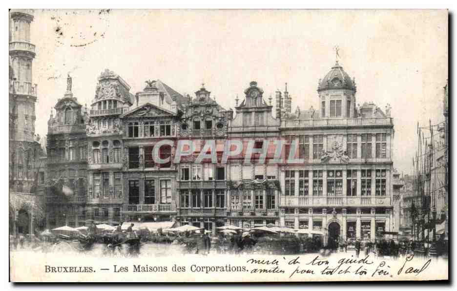 CPA Bruxelles La Masison Des Corporations