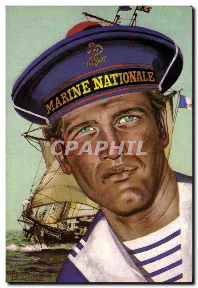 Matelot de la Marine nationale française — Bernard Louviot — Imprimerie de Châteaudren