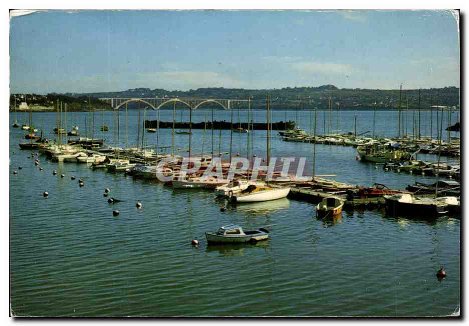 Brest — Grand Port de Guerre et de Commerce — Le Pont Albert Louppe au-dessus de l'Elorn — Éditions de Bretagne