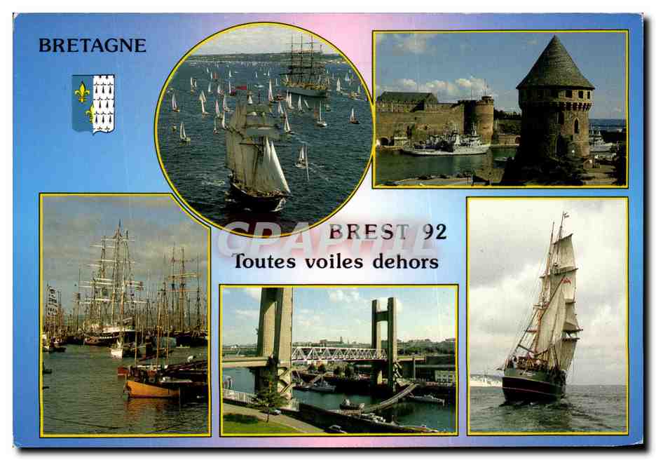 Brest 92 — Toutes voiles dehors — Édition YCA, n°2144