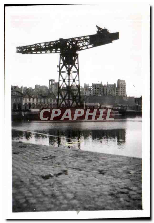 Photo Brest 1944 Militaria