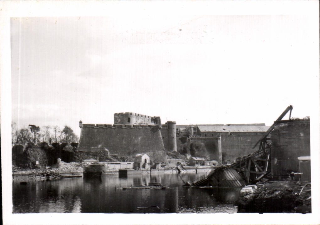 Photo Brest 1944 Militaria