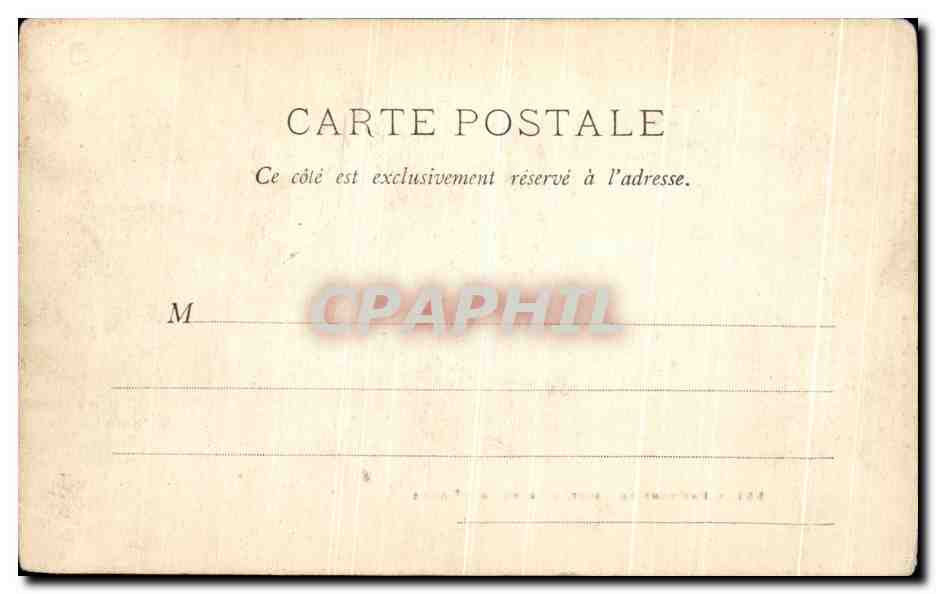 CPA Environs De Brest Chapelle Ste Anne — Rückseite