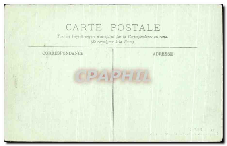 CPA Brest Vue Generale du Port De Guerre Bateaux — Rückseite