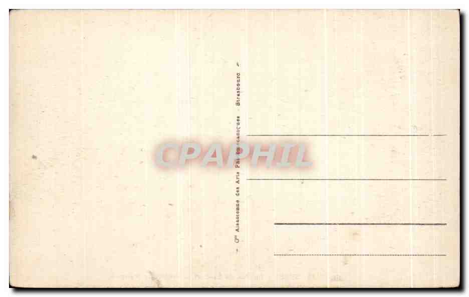 CPA Brest La Rue de Siam Et La Prefecture Maritime — Rückseite