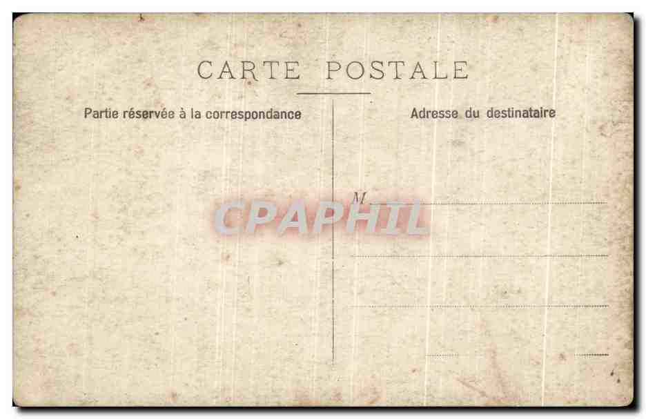 CARTE PHOTO Famille Diraison Mocaer Mocaër — Rückseite