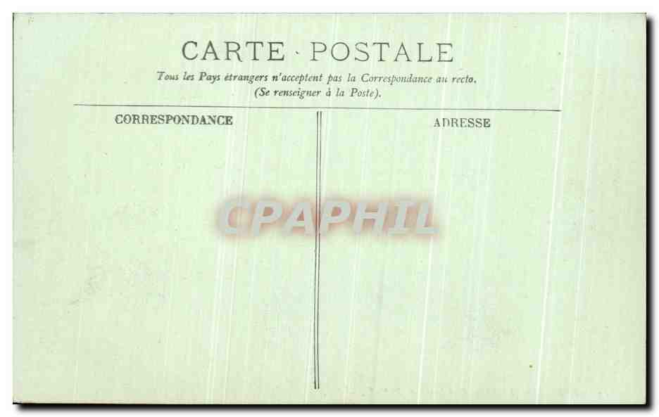 CPA Brest La Place du Champ De Bataille — Rückseite