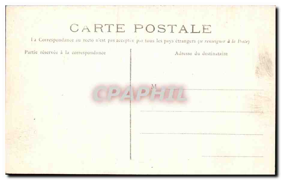 CPA Environs De Brest Chapelle Sainte Anne — Rückseite