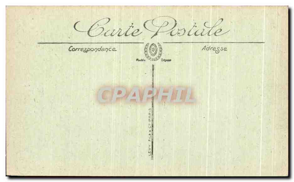CPA Brest La Port du Commerce et l Escadre — Rückseite