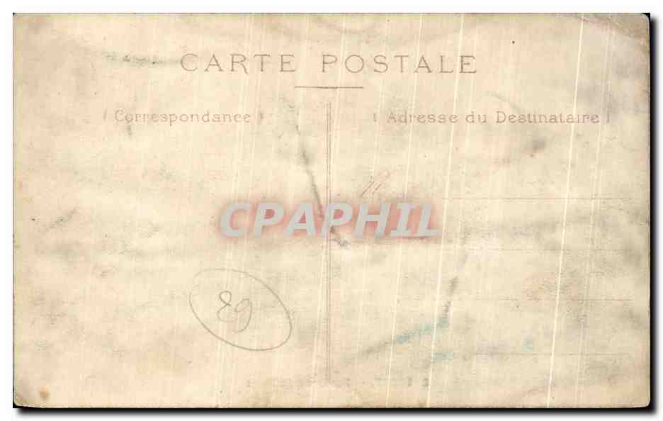 CPA Brest Porte Du Chateau Soldats Militaria Enfants — Rückseite