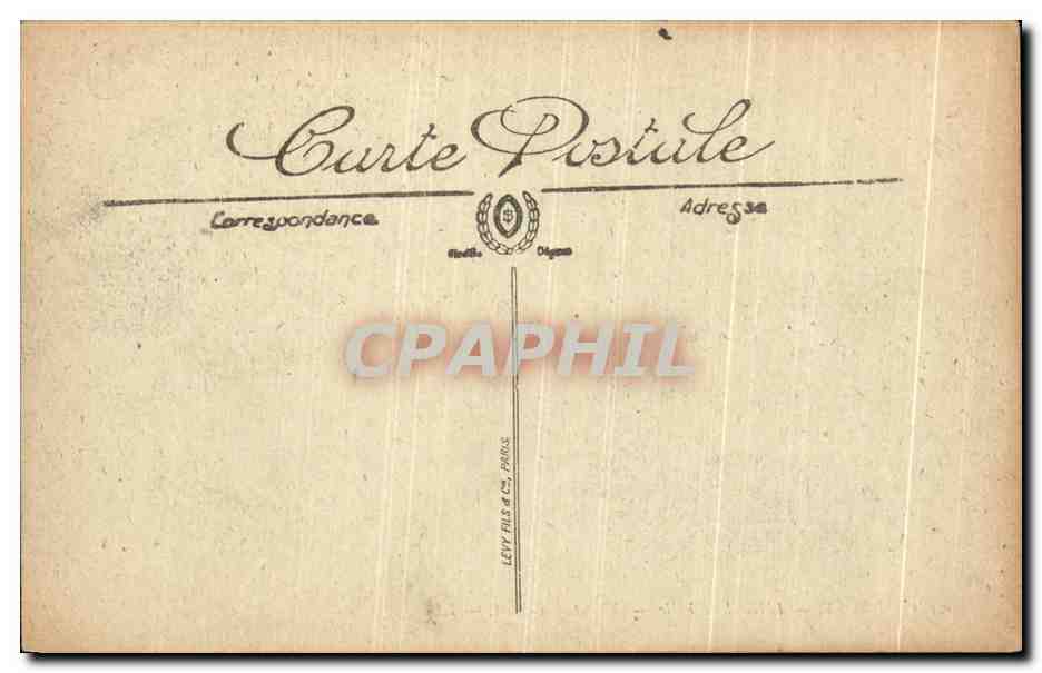 CPA Brest L Hotel de Ville  — Rückseite