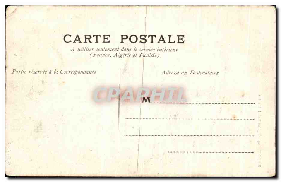 CPA Brest Eglise Saint Martin enfants — Rückseite