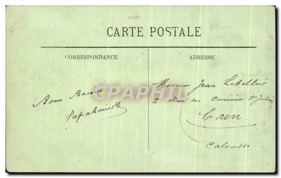 CPA Brest Le Port De Guerre et L Arsenal  — Rückseite