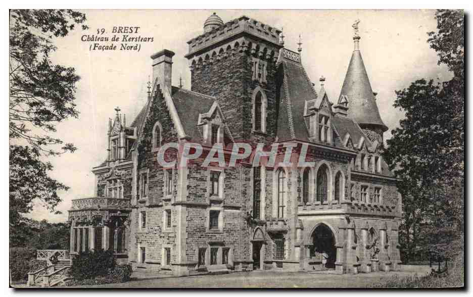 CPA Brest Chateau de Kerstears
