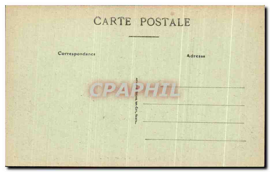 CPA Brest Vue De La Rade Bateaux — Rückseite