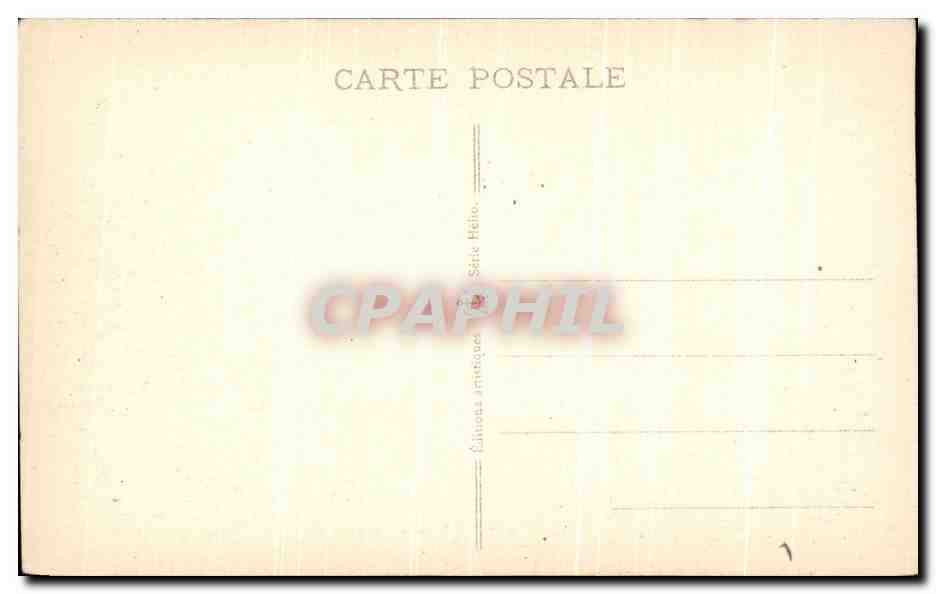CPA Brest L Avant Port et Le Chateau Bateaux — Rückseite