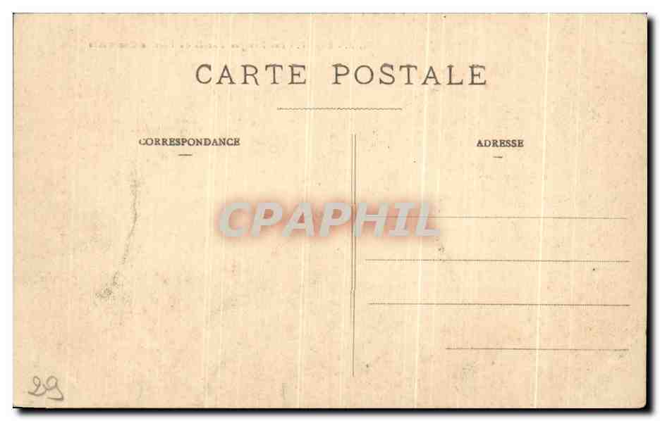 CPA Brest Les Rampes d acces du Porte de Commerce — Rückseite