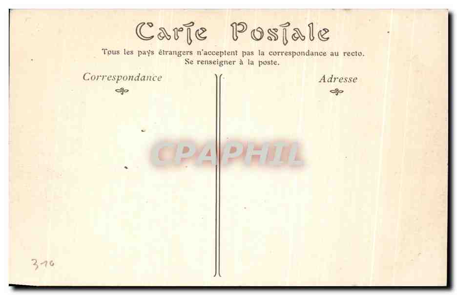 CPA Brest Le Pont Natioanal Et Le Port Militaire  — Rückseite