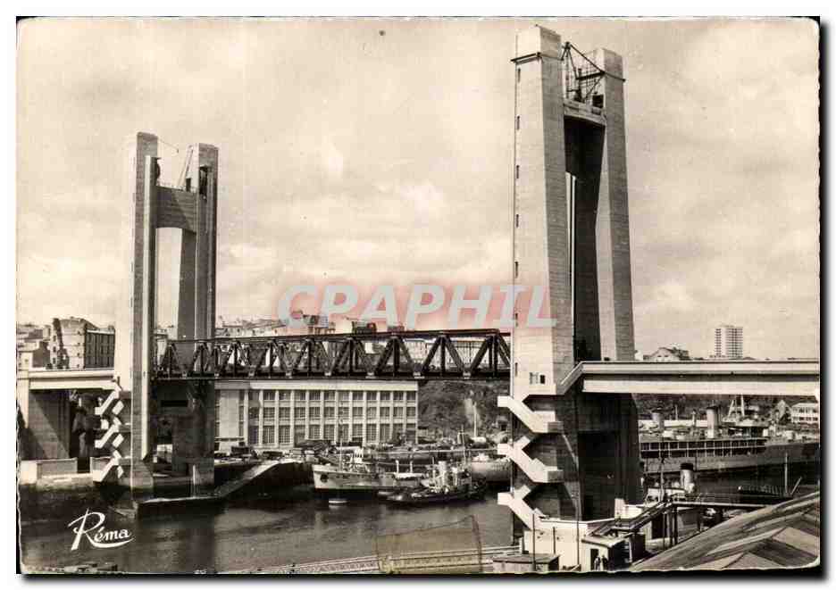 CPM Brest Le Nouveau Grand Pont Aur La Penfeld Qui Relie Brest a Recouvrance