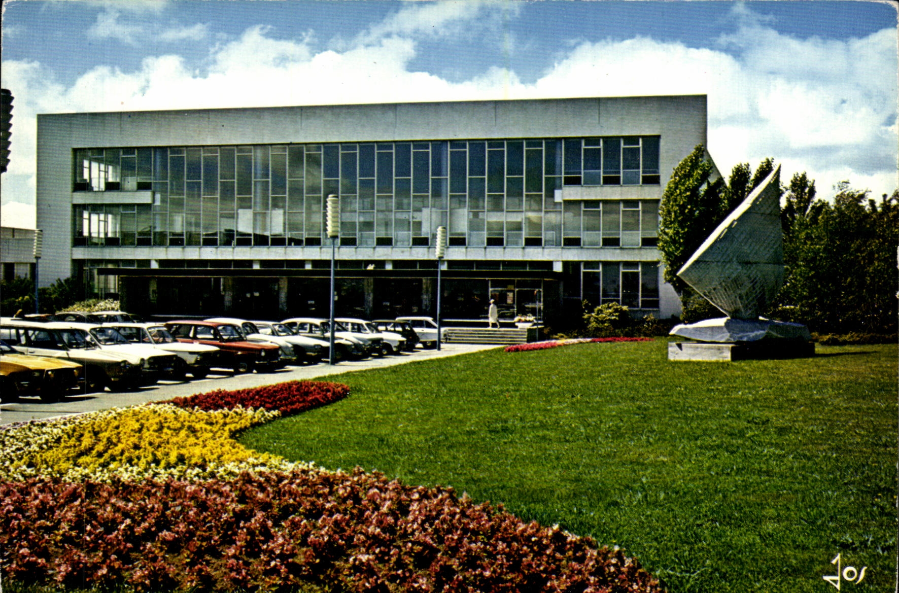 CPM Brest Le Palais Des Arts de La Cuiture 